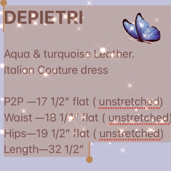 HP🥂♥️LEATHER , ONE OF A KIND , Italian Couture💜Valentina DePeitri 💗pure ART⭐️ - Picture 10 of 16